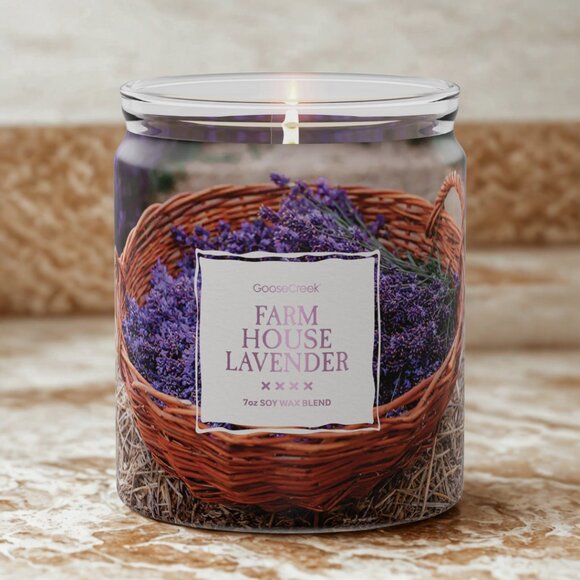 GOOSE CREEK Farm House Lavender Candle NWT - Picture 3 of 4
